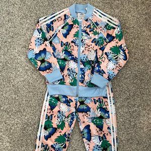 HER Studio London Animal Flower Print SST Set Adidas
